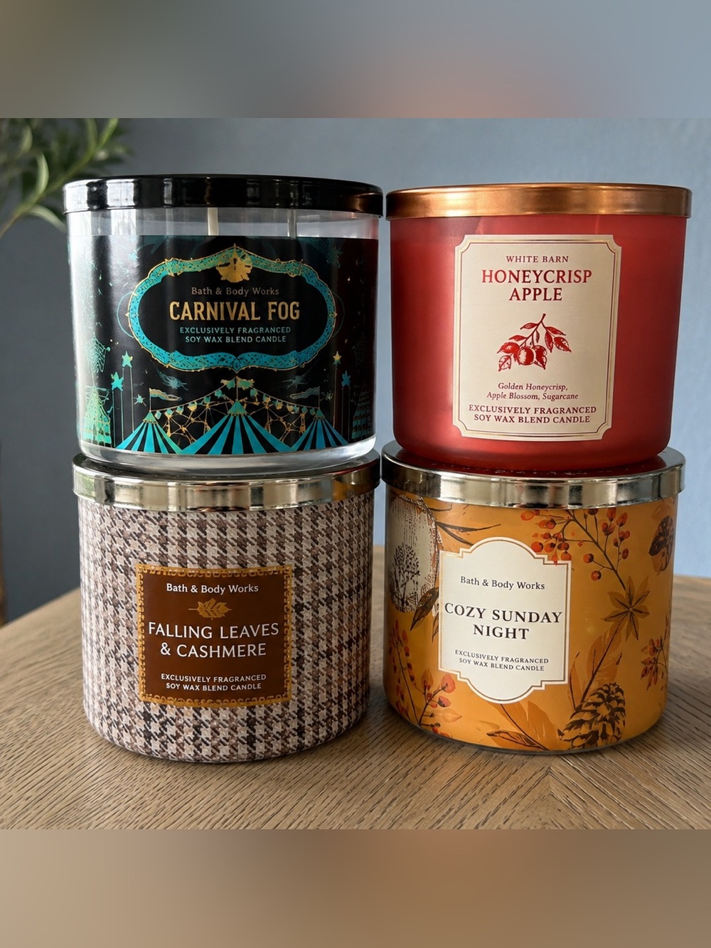 ✨ Bath & Body Works 3-Wick Candles — Choose Your Scent! ✨